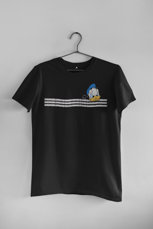 ANGRY DONALD - STRIPES HALF-SLEEVE T-SHIRTS