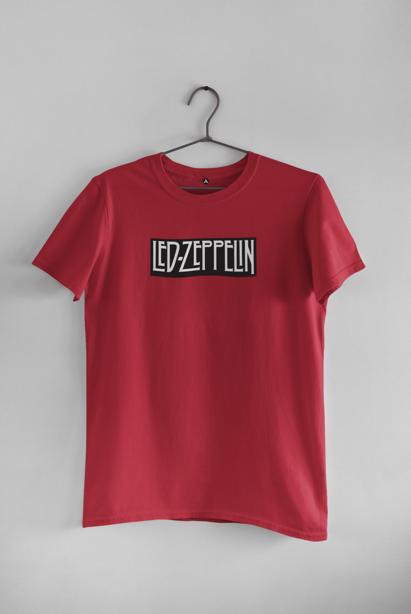 " Led-zeppelin " - HALF-SLEEVE T-SHIRT'S RED