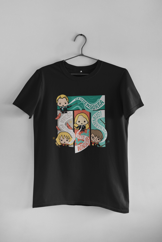 SPELLS AND CHARMS: HALF-SLEEVE T-SHIRTS