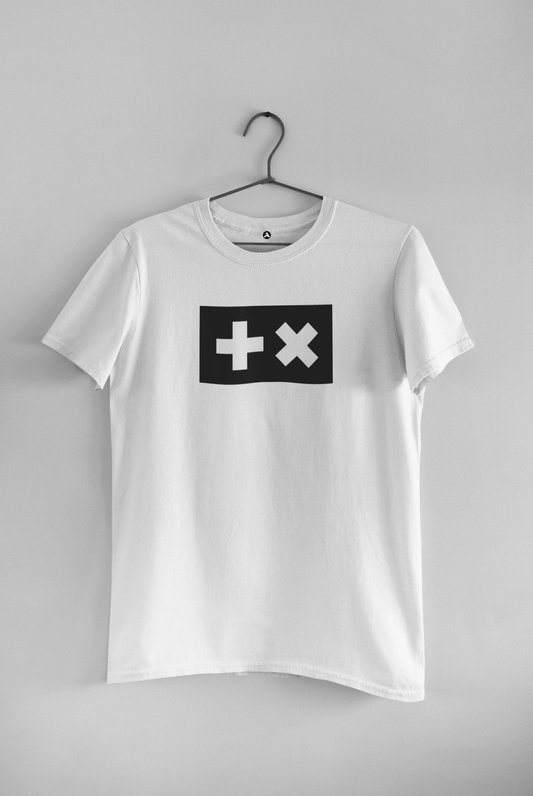 " Martin Garrix Emblem " - HALF-SLEEVE T-SHIRT'S WHITE