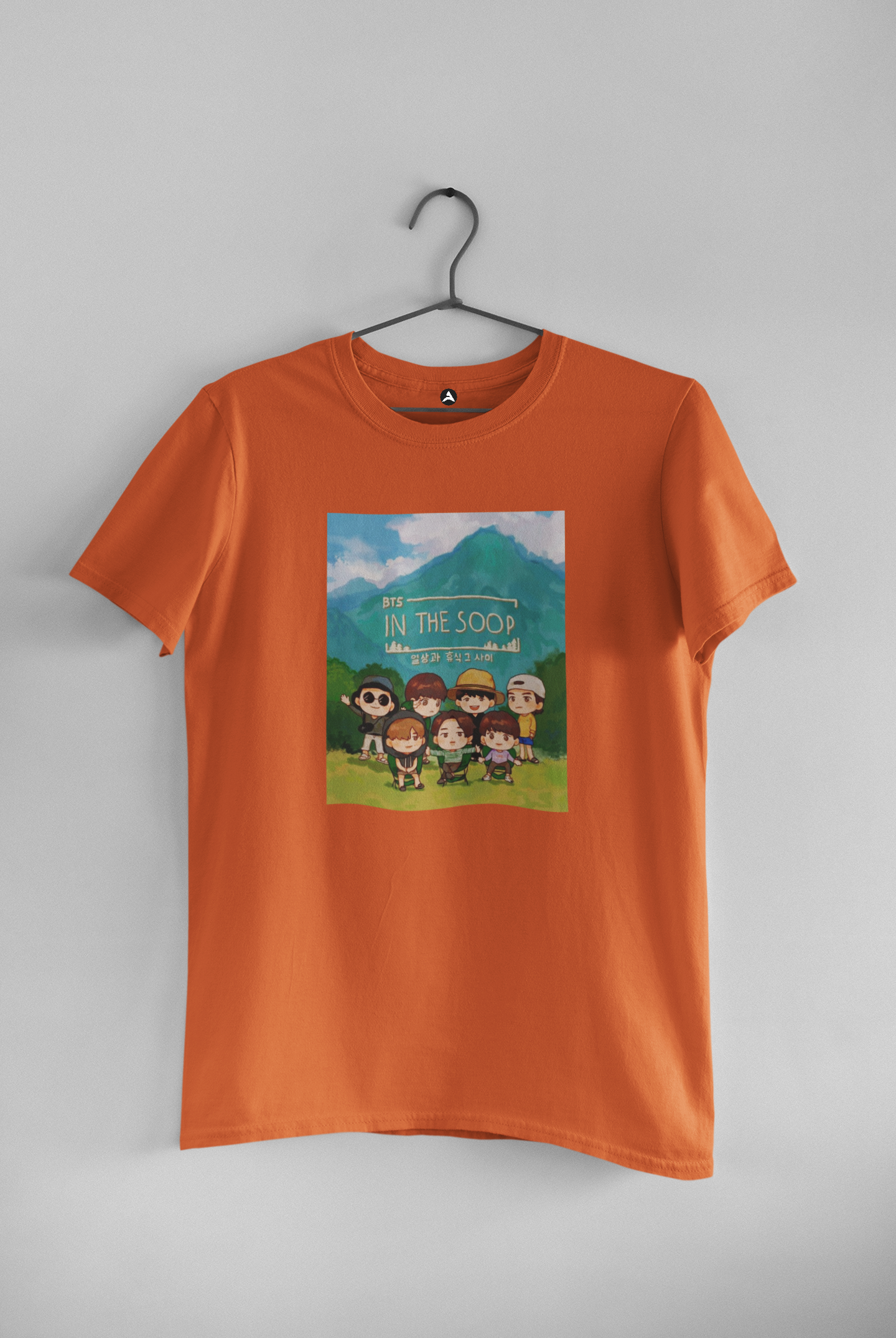 BTS: In The Soop - HALF-SLEEVE T-SHIRTS ORANGE