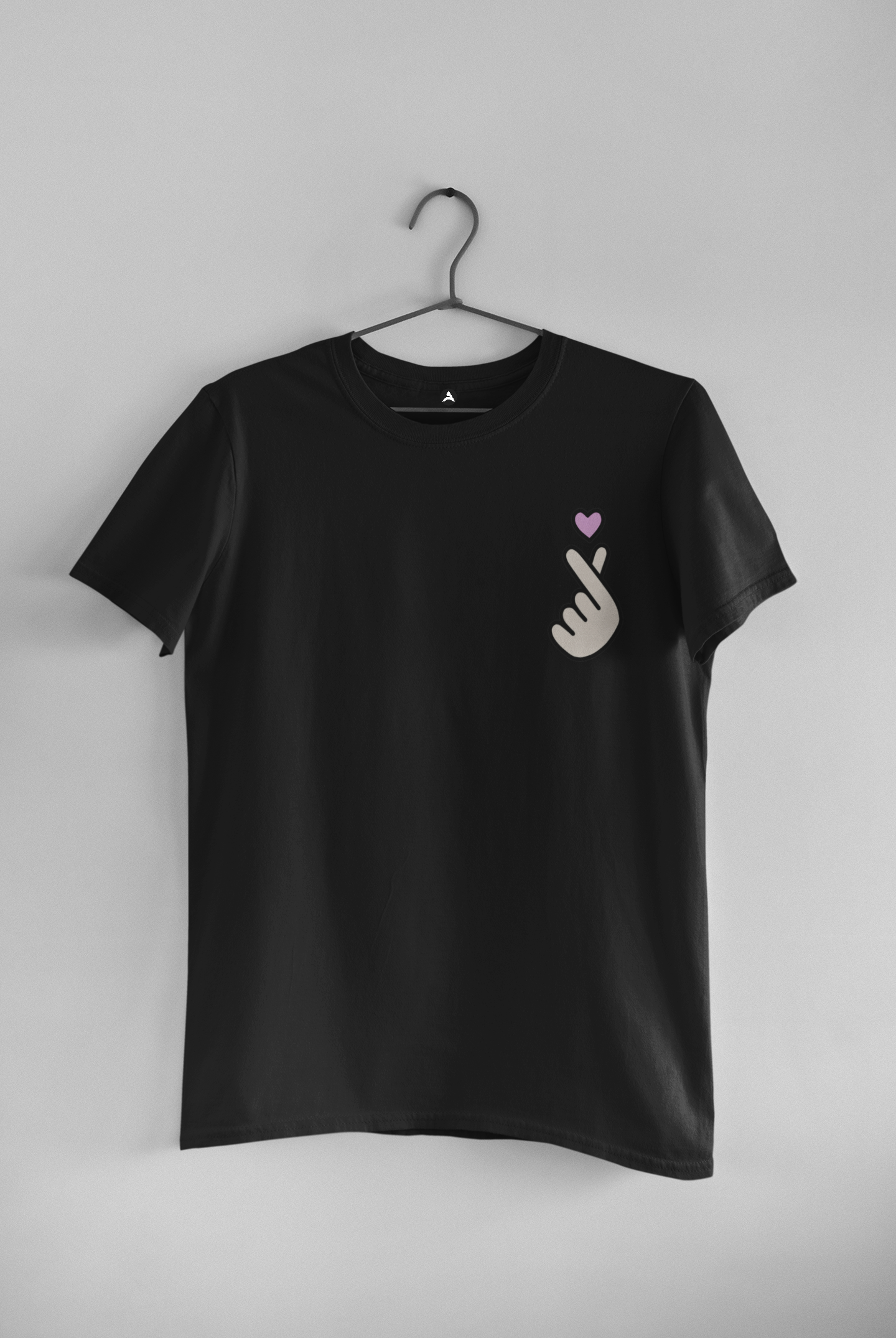 Saranghae : BTS -HALF-SLEEVE T-SHIRTS BLACK