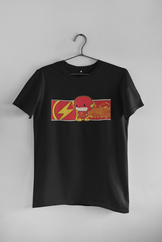 THE FLASH: HALF-SLEEVE T-SHIRTS