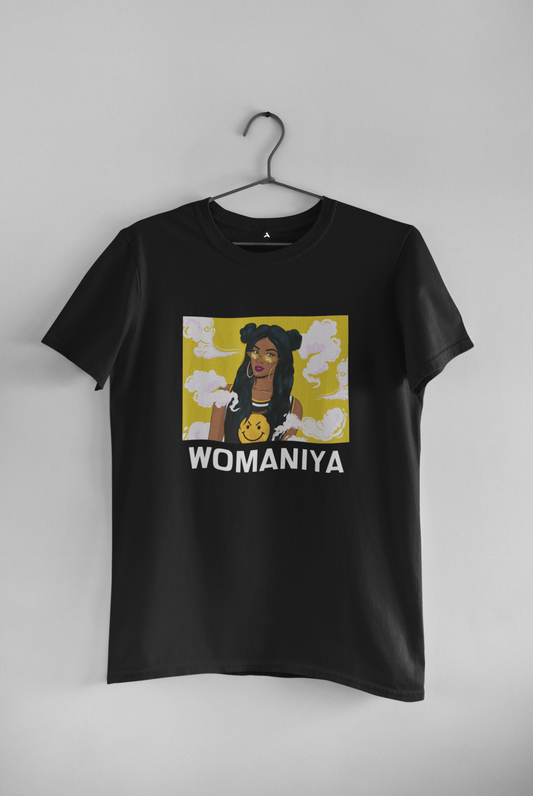 " WOMANIYA " - HALF-SLEEVE T-SHIRT