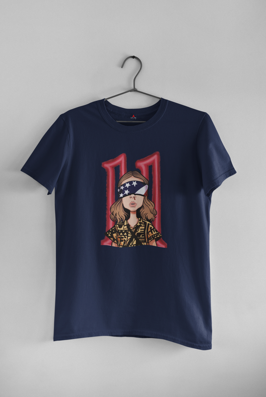 "STRANGER THINGS" - ELEVEN : Half-sleeve T-Shirts