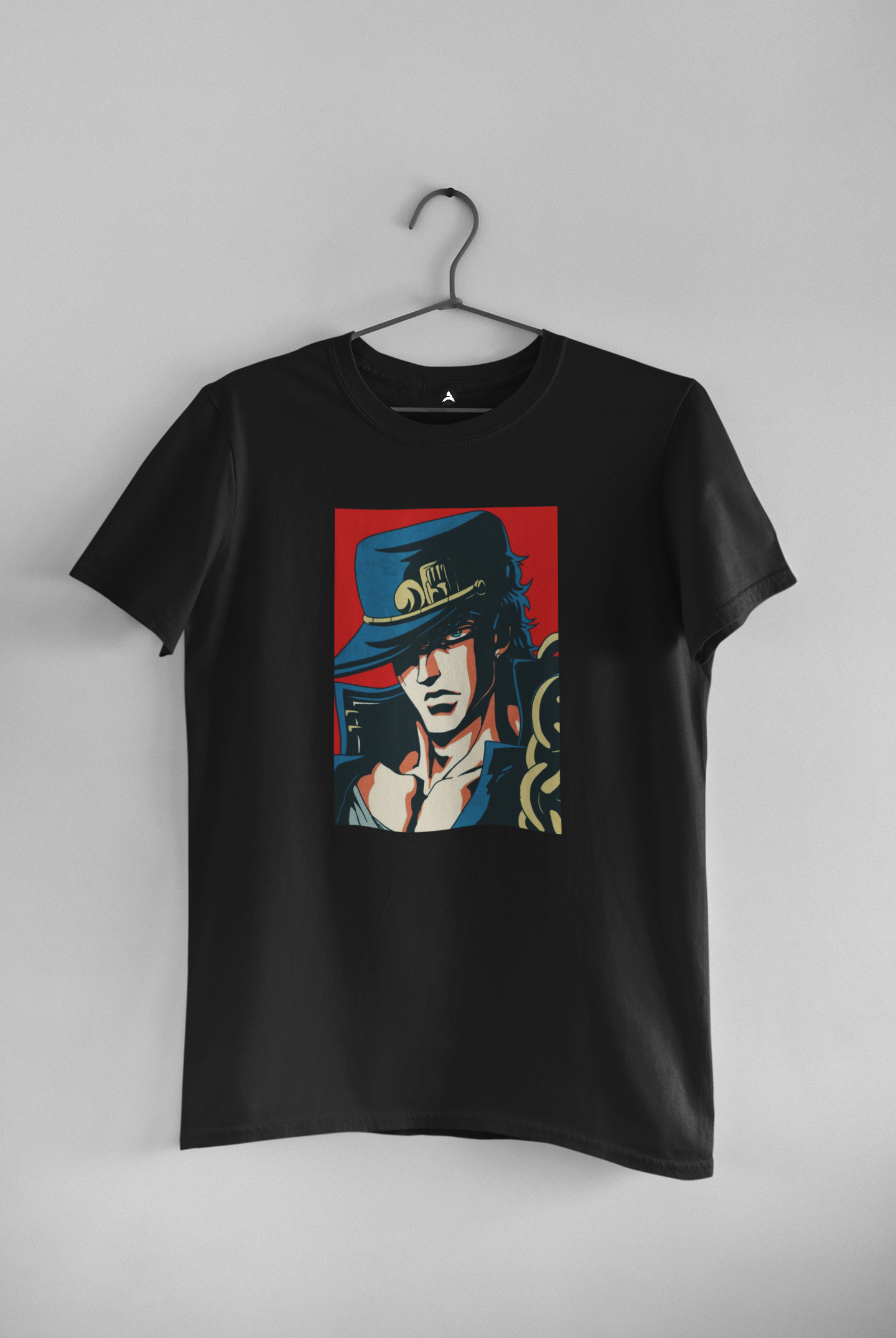 Jotaro Kujo : Anime- Regular Fit T-Shirts BLACK