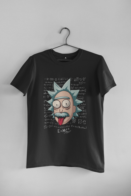 E = MC2 - RICK AND MORTY: HALF-SLEEVE T-SHIRTS