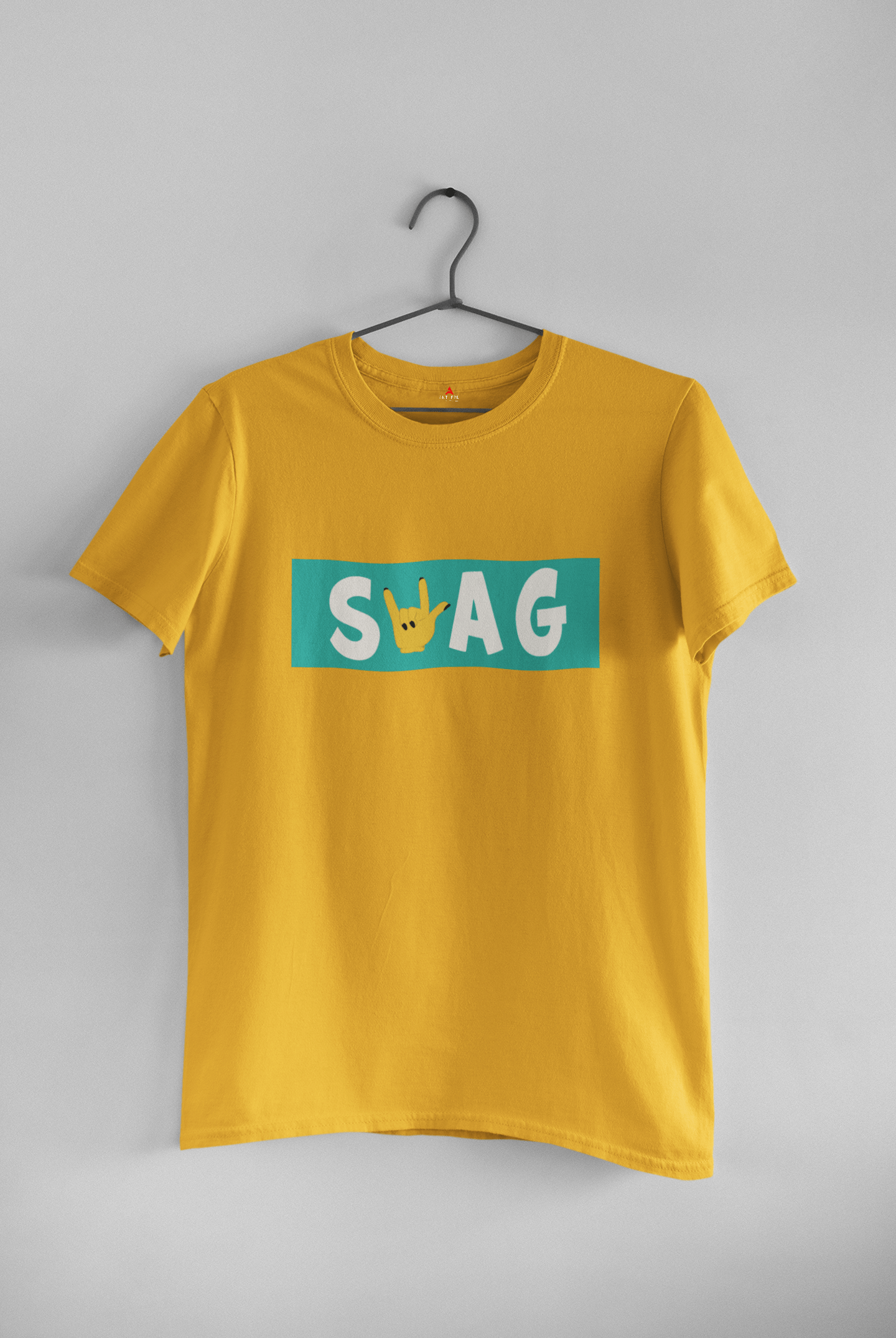 "SWAG"- HALF-SLEEVE T-SHIRT'S YELLOW