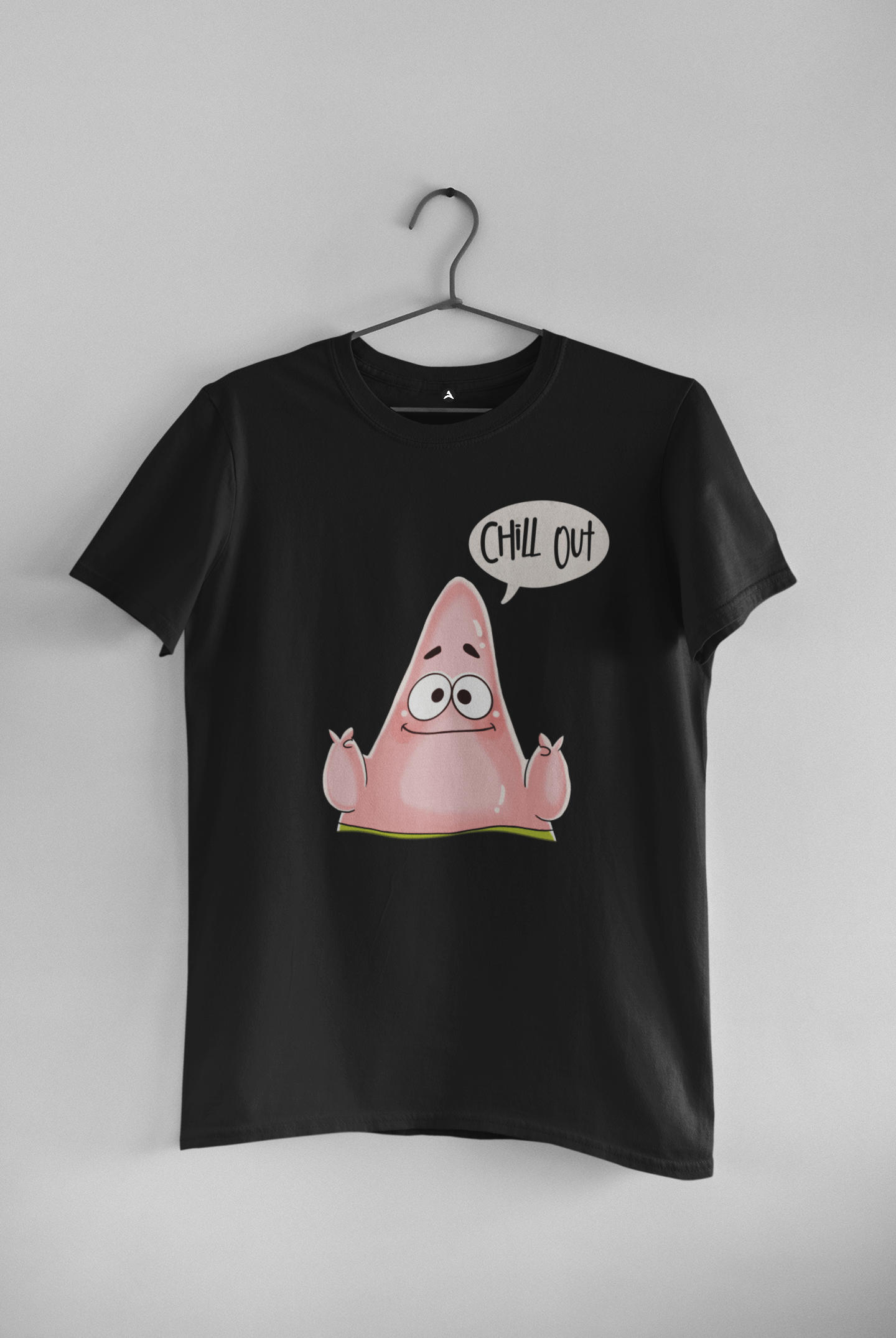 CHILL OUT : PATRICK STAR (SPONGEBOB) - HALF-SLEEVE T-SHIRTS