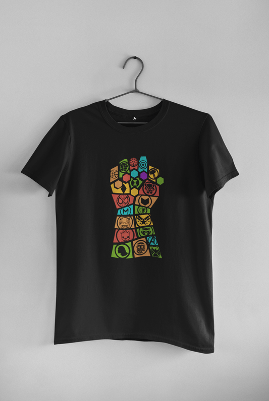 INFINITY GAUNTLET : HALF-SLEEVE T-SHIRTS