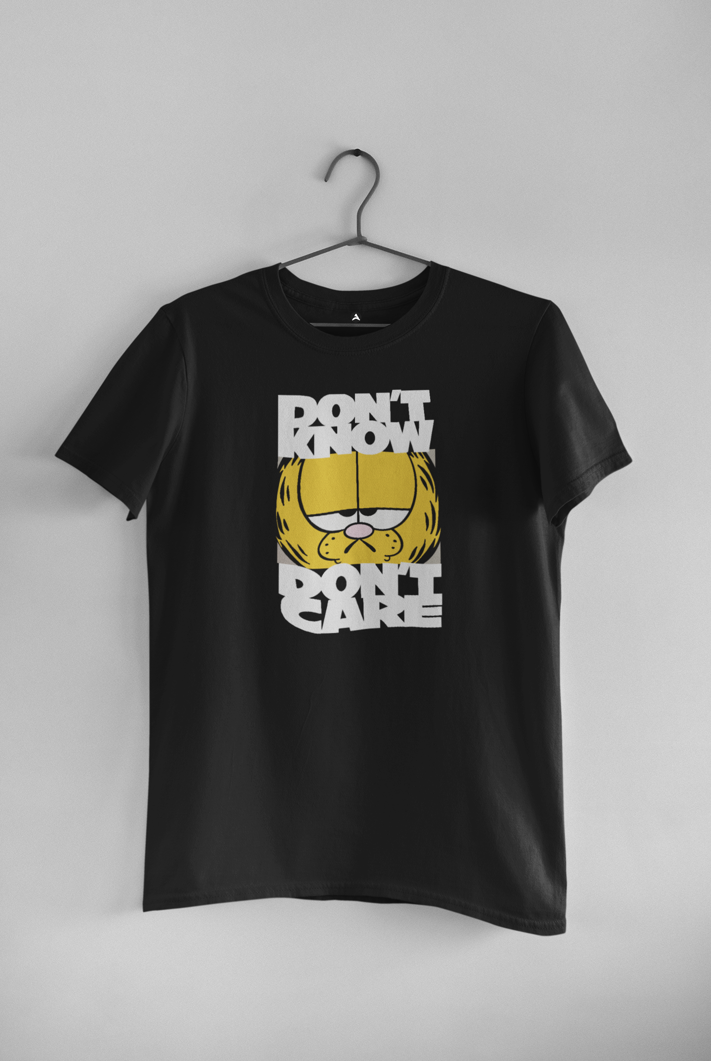 Don't Know, Don't Care- HALF-SLEEVE T-SHIRTS BLACK