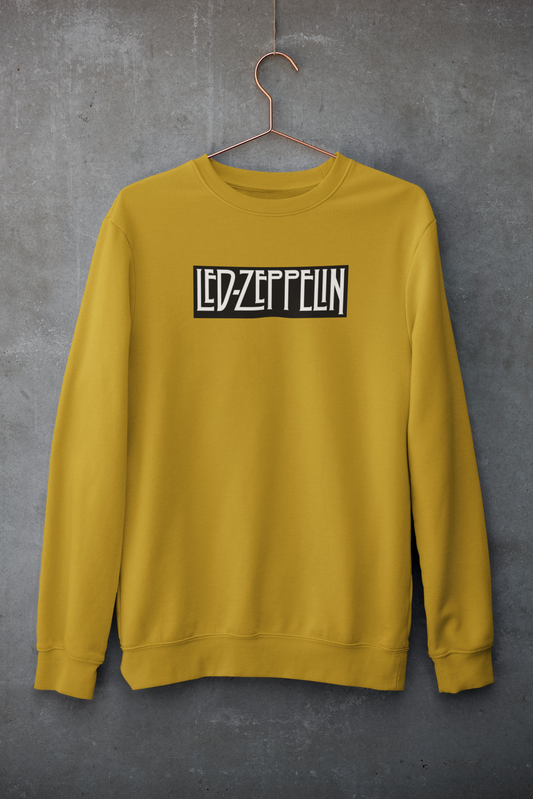LED-ZEPPELIN - WINTER SWEATSHIRTS YELLOW