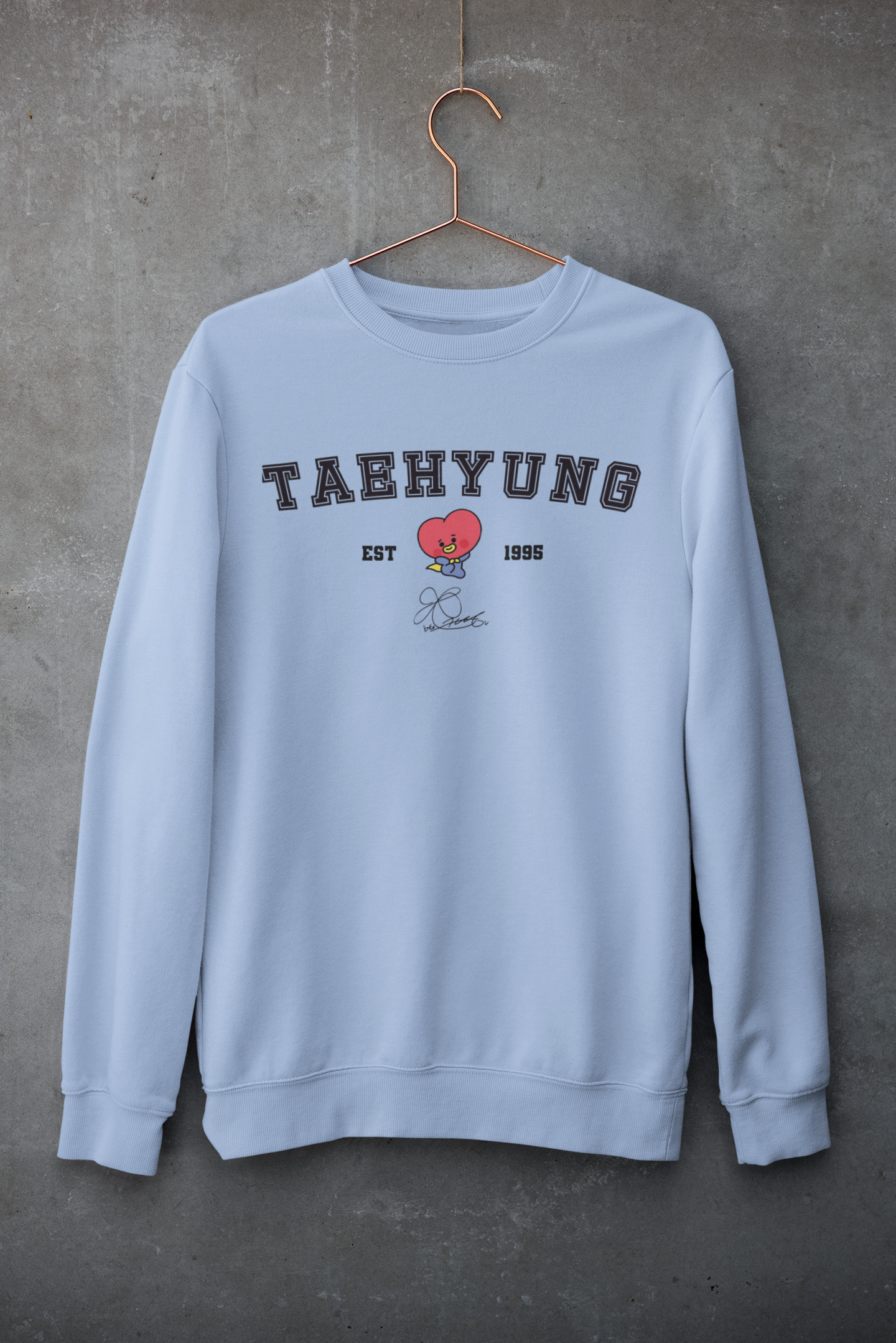 Taehyung- TATA: BTS- Winter Sweatshirts