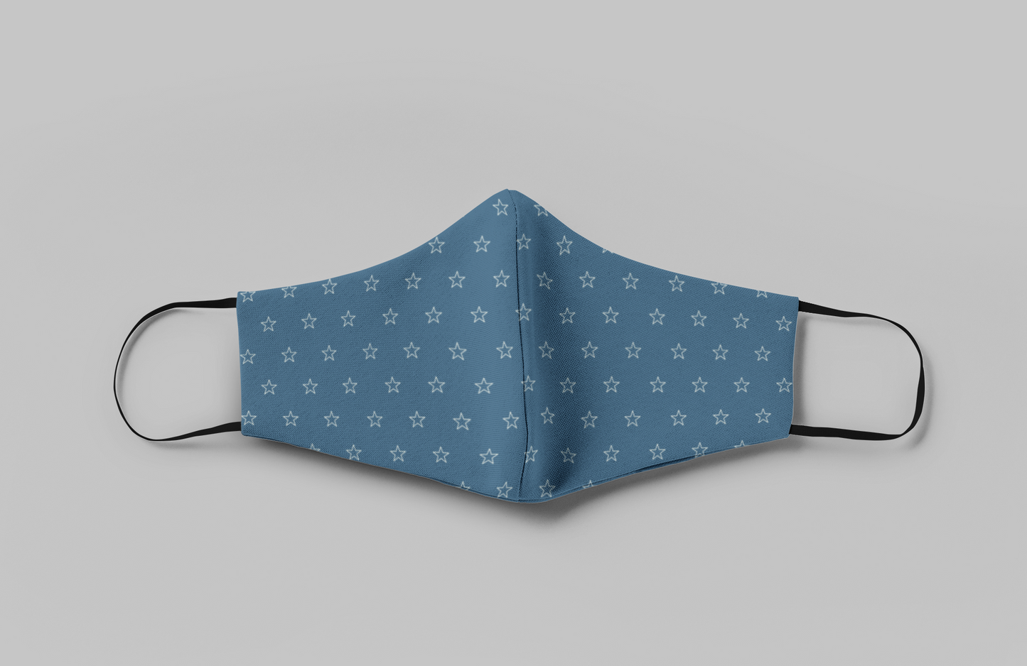 Star Patterm- Printed Tetra Shield Protection Mask