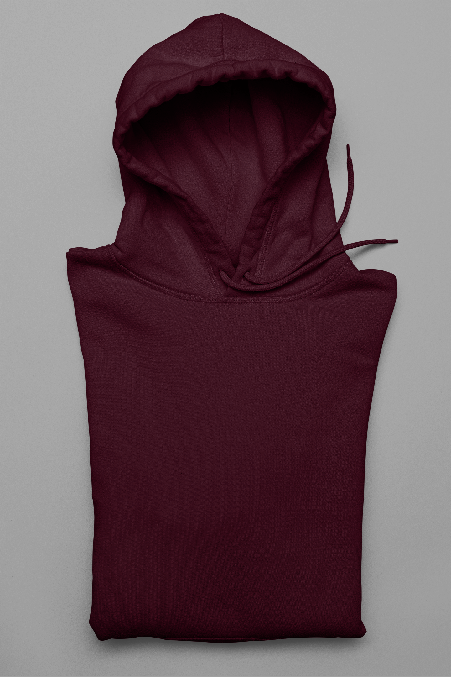 Basic Maroon Winter Hoodies
