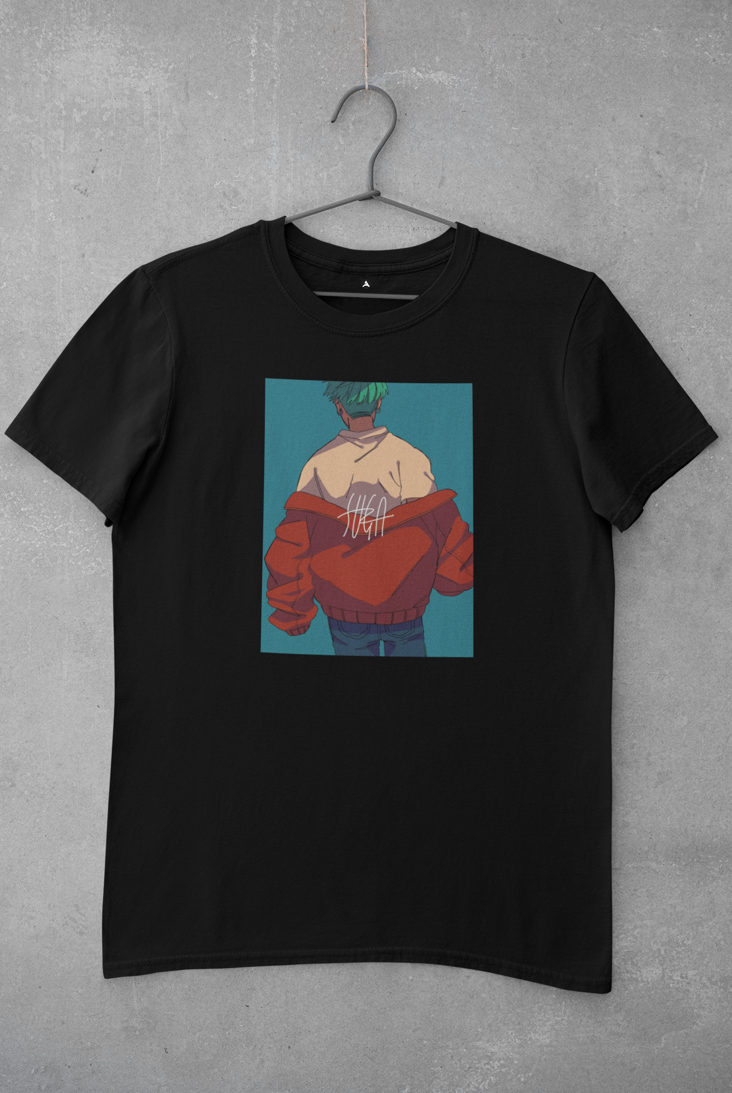SUGA : BTS -HALF-SLEEVE T-SHIRTS BLACK
