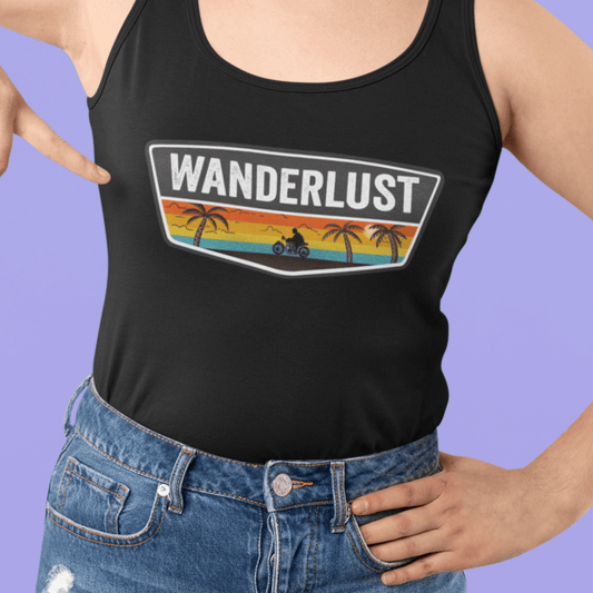 "WANDERLUST" - Tank Top's