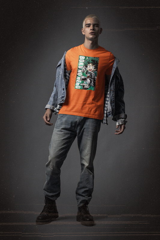 Boku No My Hero Academia : Anime- Half Sleeve T-Shirts