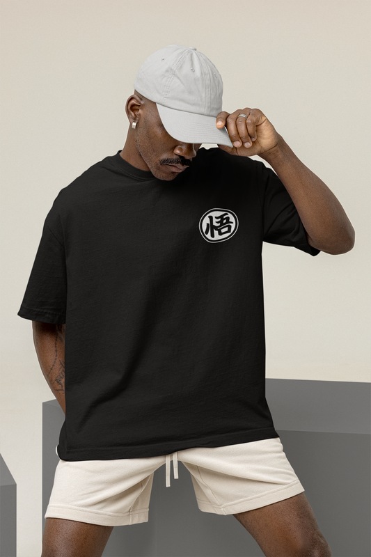 Goku- Dragon Ball Z (Double Sided Print): Anime-Oversized T-shirts