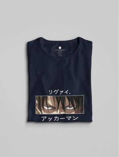 Levi Ackerman's Eyes- Attack on Titan: Anime- Regular Fit T-Shirts