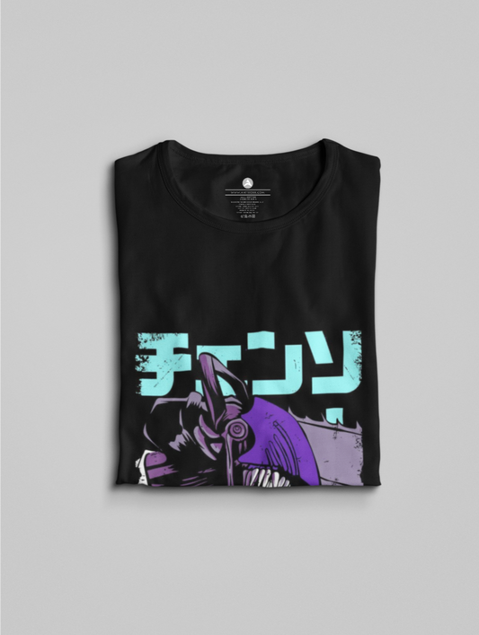 Denji Chainsaw Man: Anime- Oversized T-Shirts