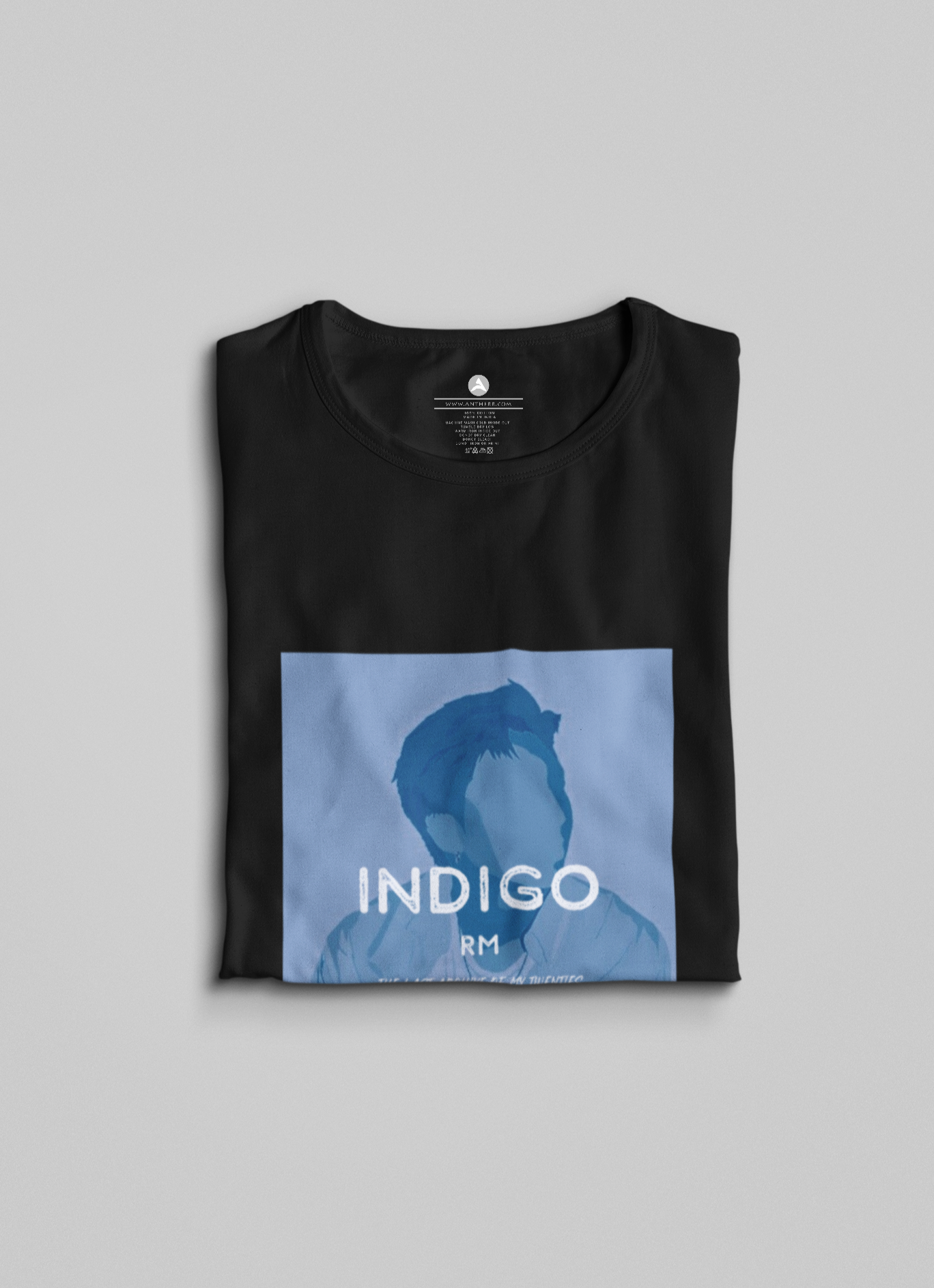 Indigo- RM: BTS-HALF-SLEEVE T-SHIRTS