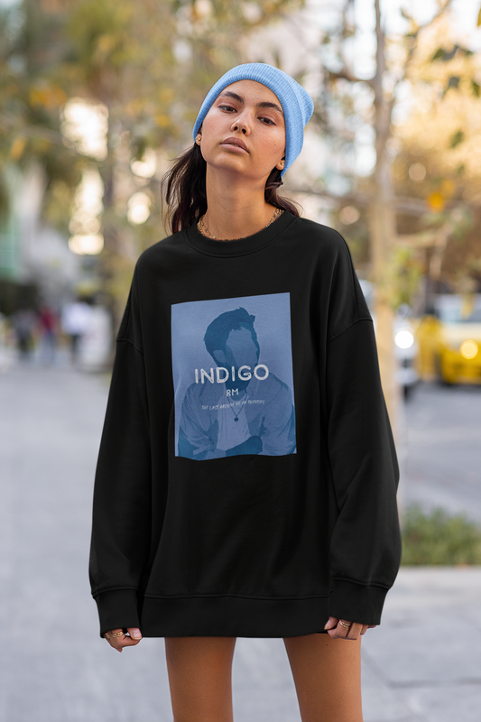 INDIGO/ RM: BTS - Winter Sweatshirts 3XL BLACK