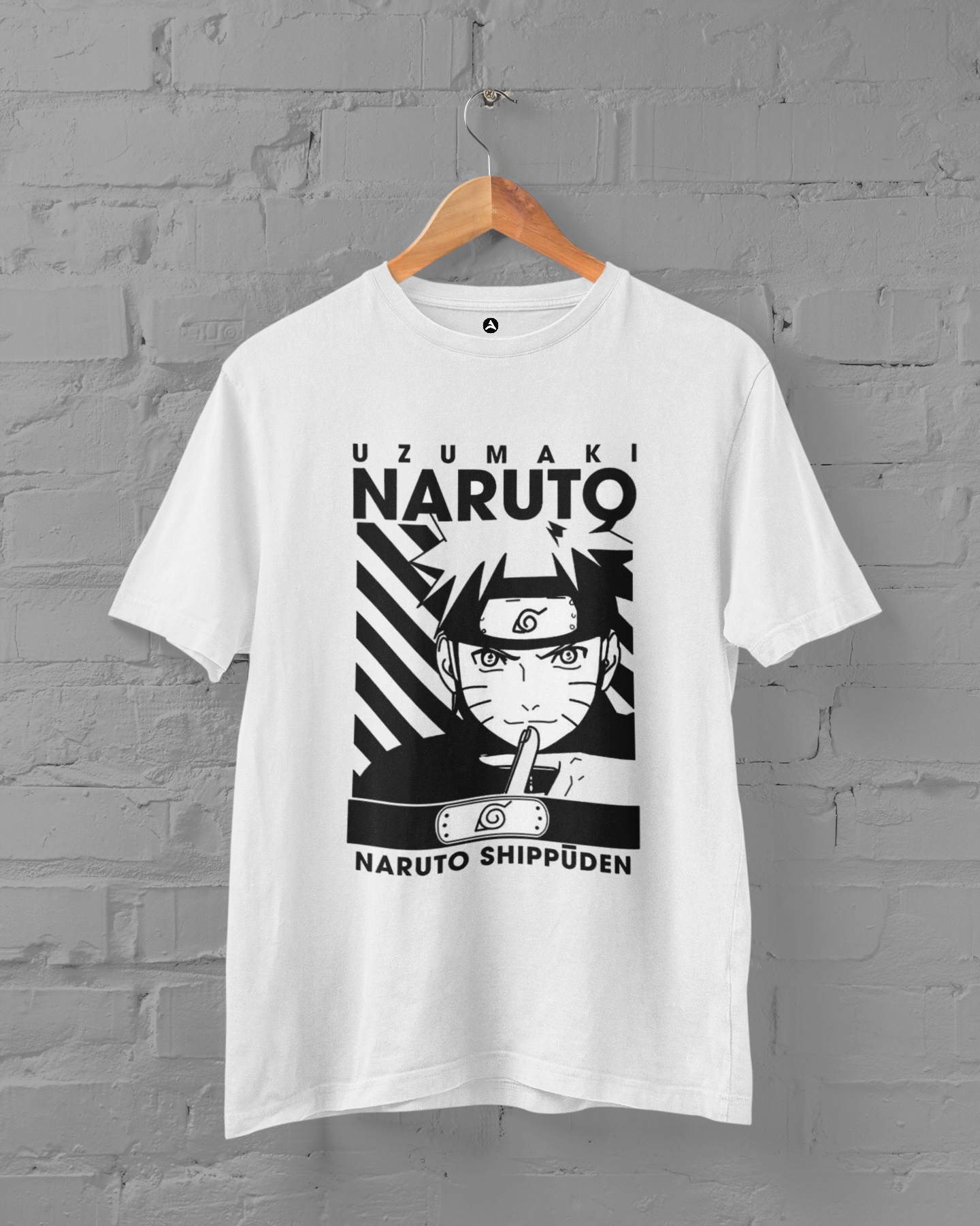 Uzumaki: Anime- Regular Fit T-Shirts WHITE