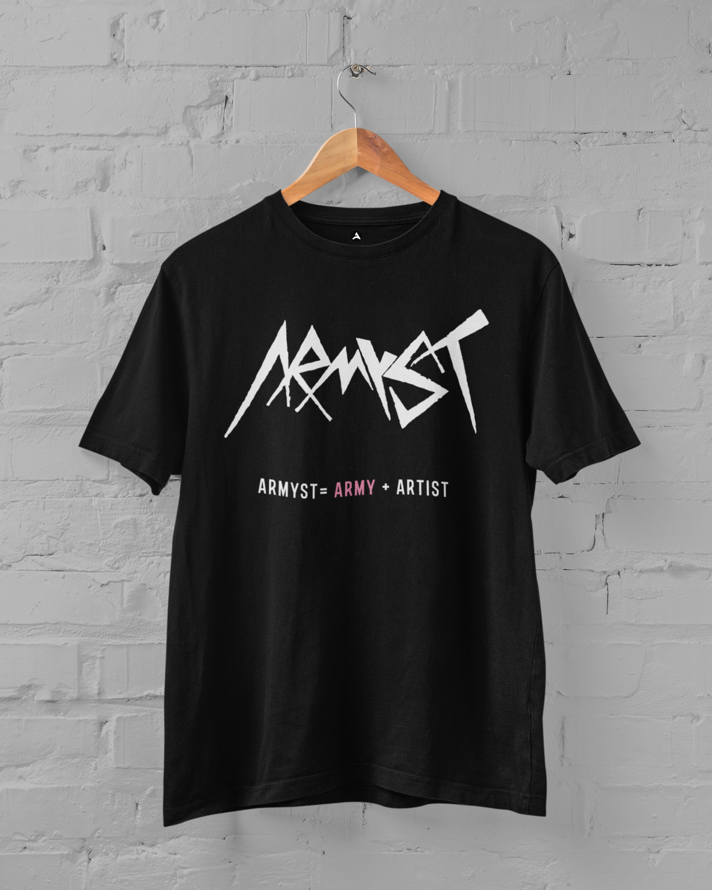 Armyst : BTS - HALF-SLEEVE T-SHIRTS BLACK