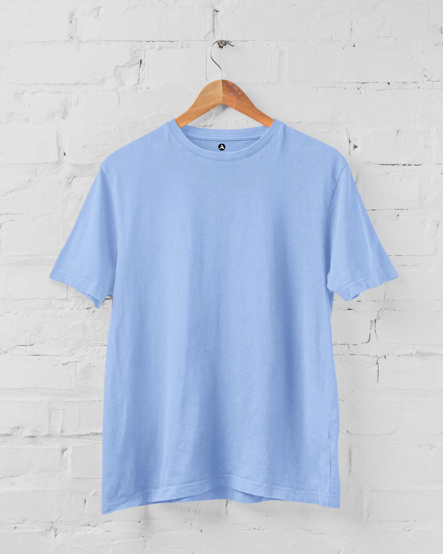 Basic Oversized T-shirt for Men: Snow Blue