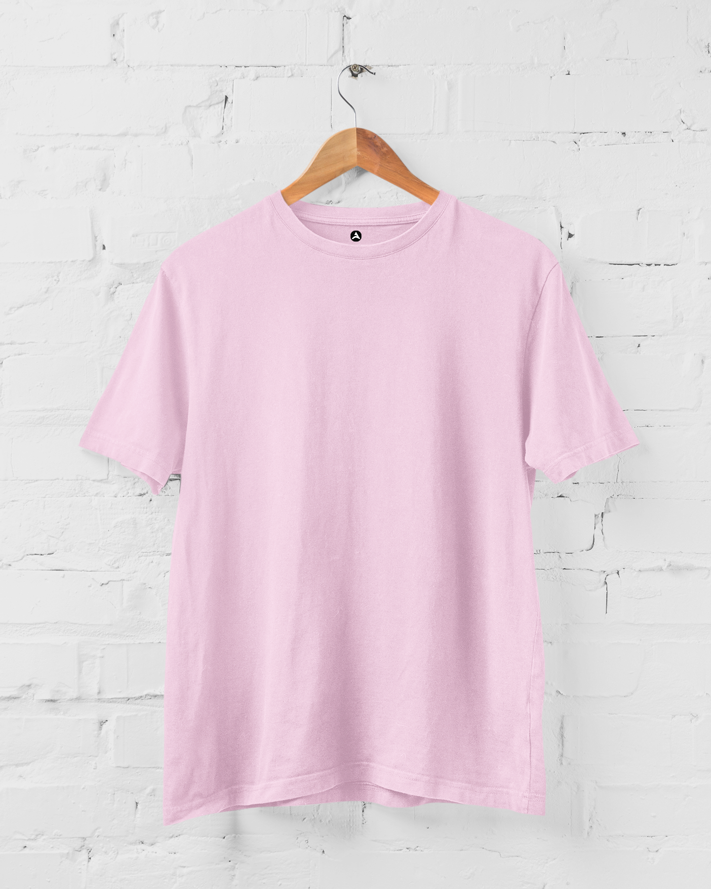 Basic Oversized T-shirt for Women: Baby Pink