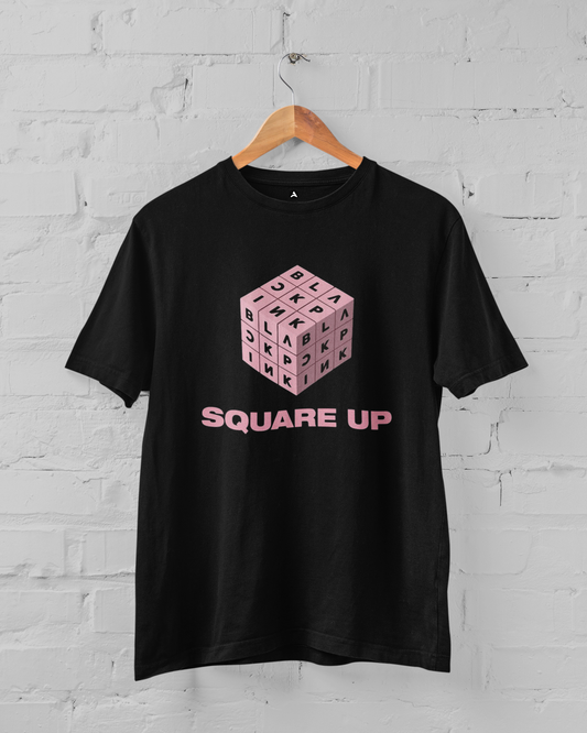 Square Up: Blackpink - HALF-SLEEVE T-SHIRTS