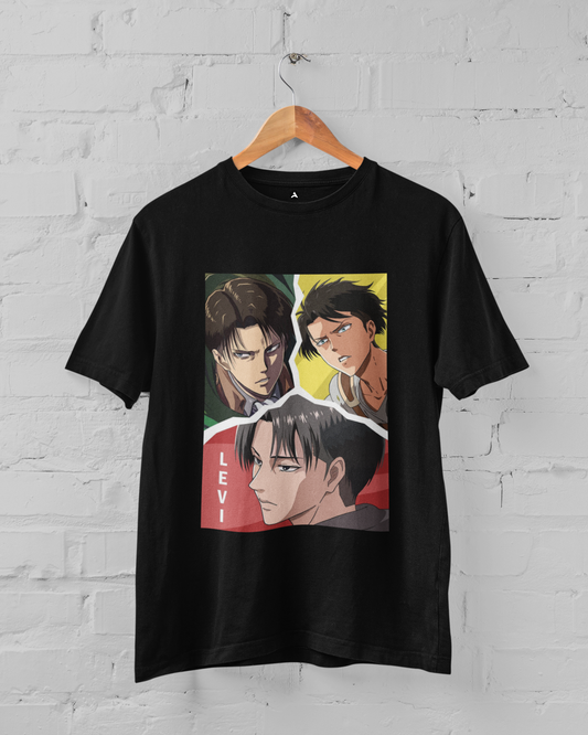Levi Ackerman - Attack on Titan : Anime- Regular Fit T-Shirts