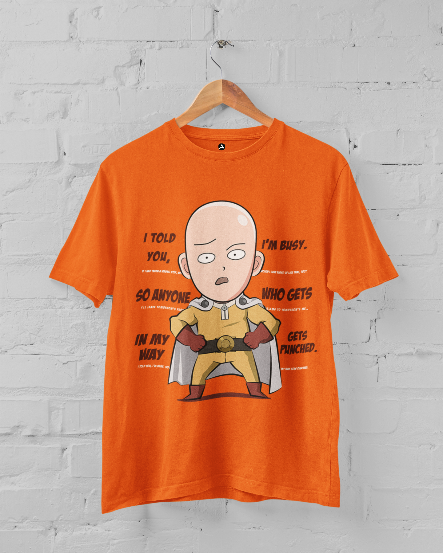 I'm Busy- One Punch Man: Anime- Regular Fit T-Shirts