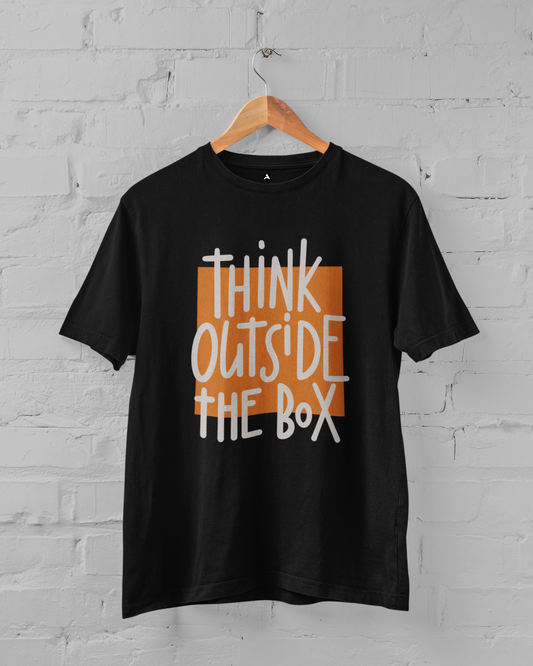 Think outside the box- Oversized T-shirt