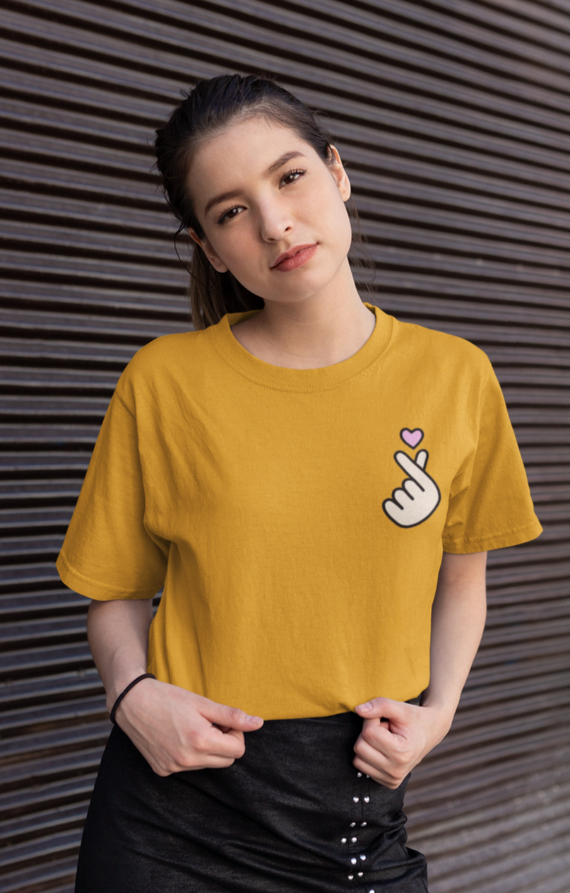 Saranghae : BTS -HALF-SLEEVE T-SHIRTS