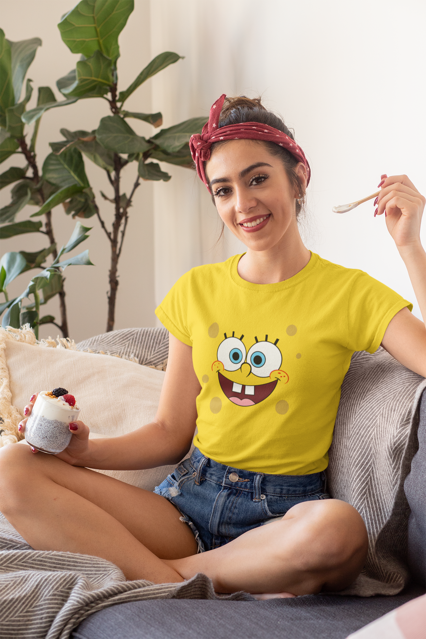 SpongeBob: HALF SLEEVE T-SHIRT 4XL