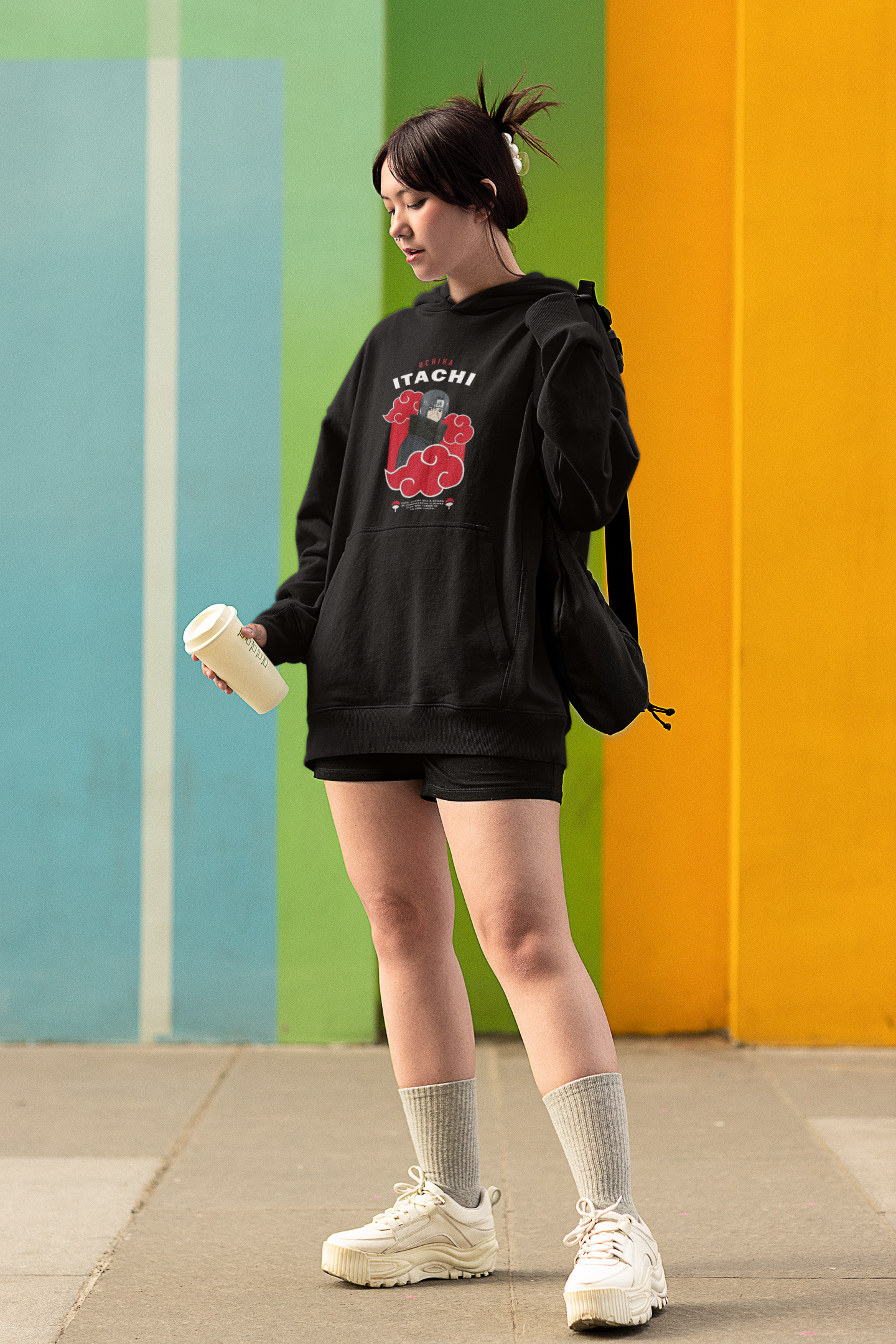Itachi Uchiha: Winter Hoodies BLACK