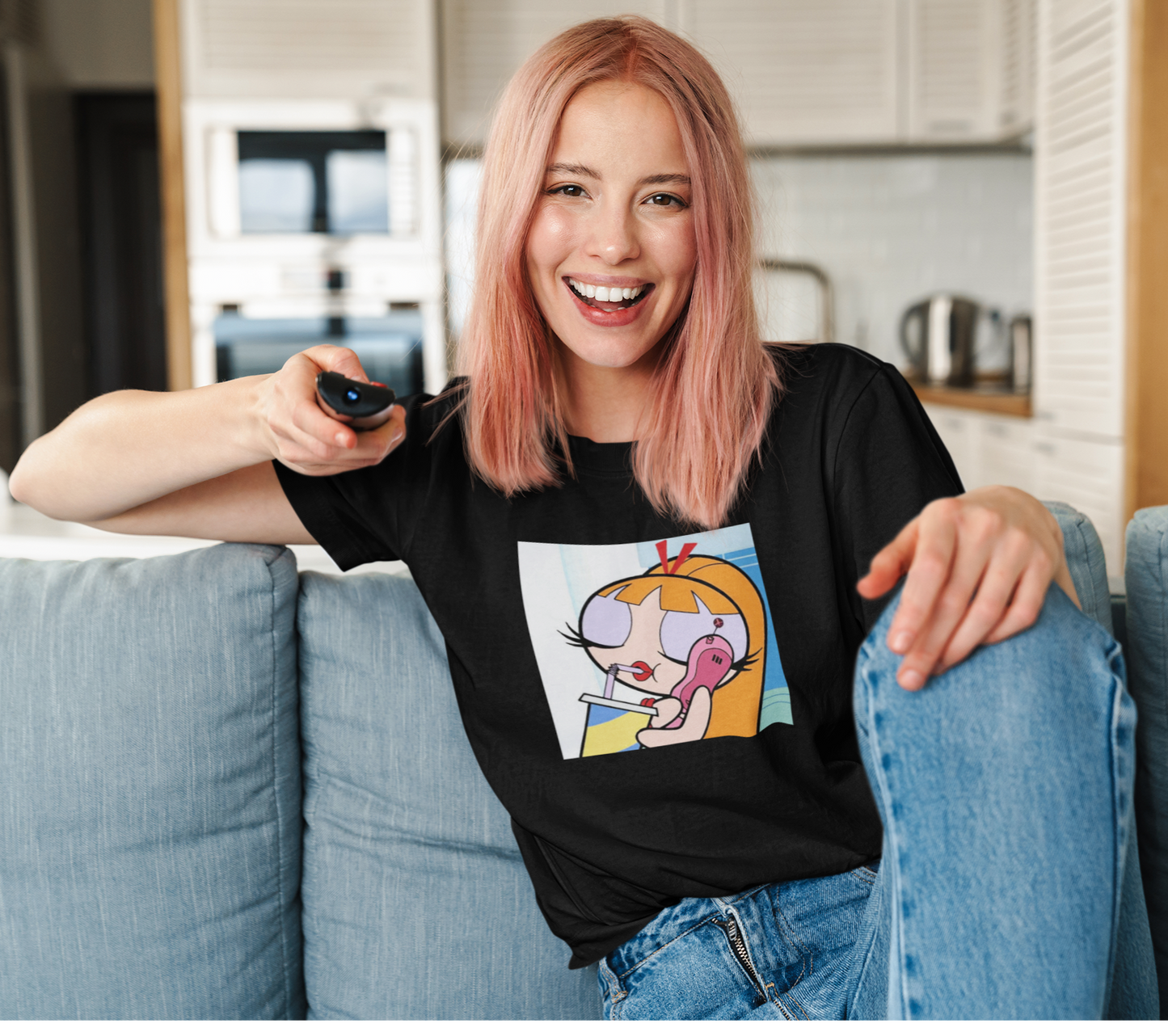 Blossoms - POWERPUFF GIRLS : HALF SLEEVE T-SHIRT