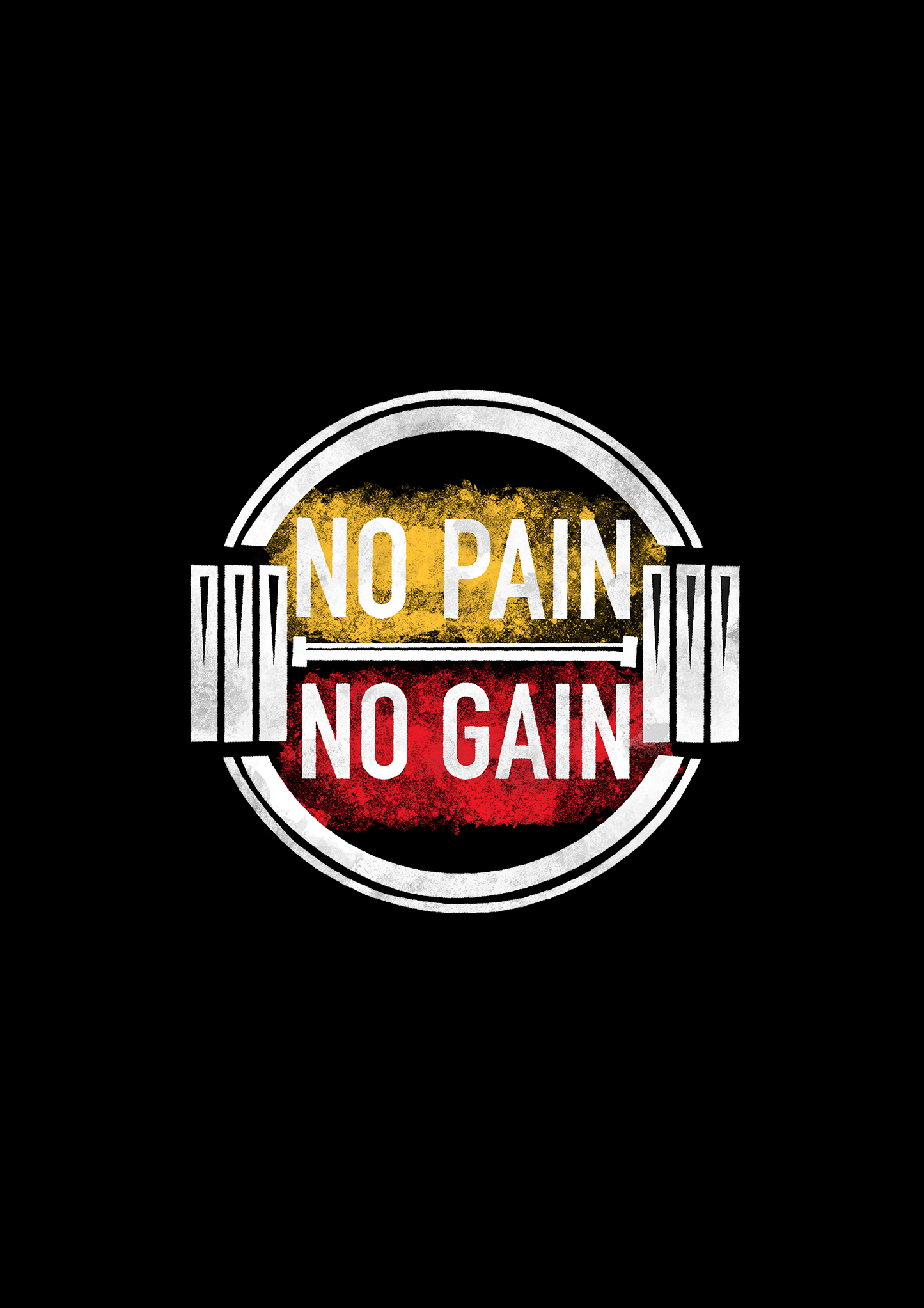 "NO PAIN, NO GAIN" - HALF-SLEEVE T-SHIRTS