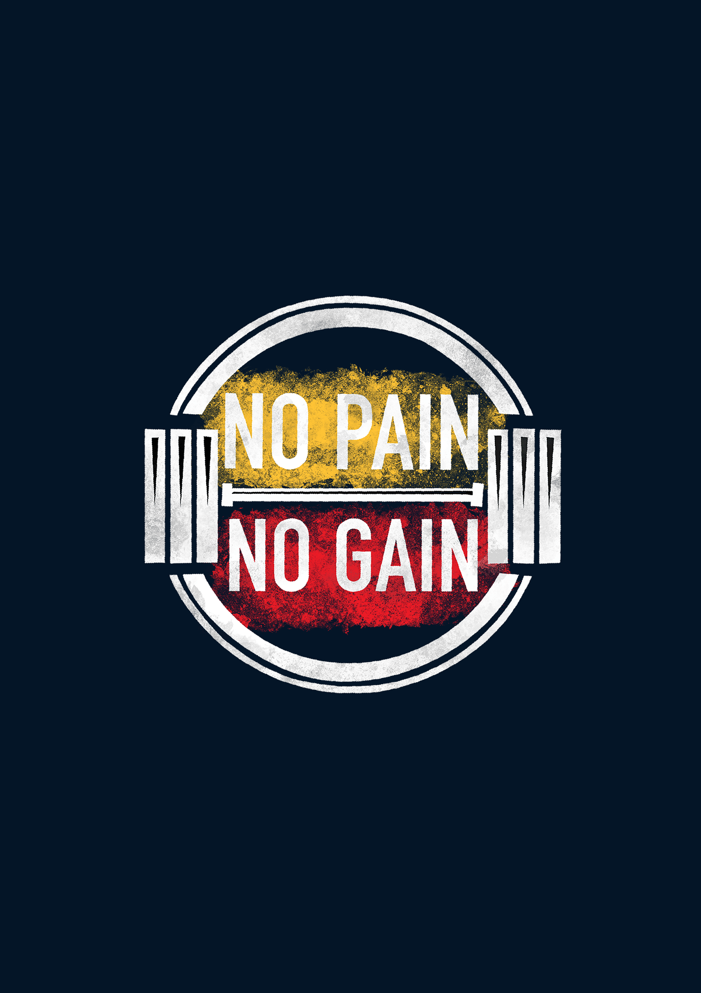 "NO PAIN, NO GAIN" - HALF-SLEEVE T-SHIRTS