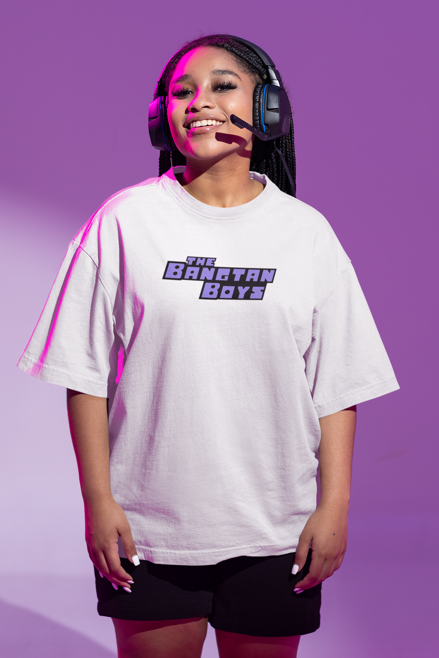 The Bangtan Boys-(Double Sided Print): BTS - Half Sleeve T-Shirts.