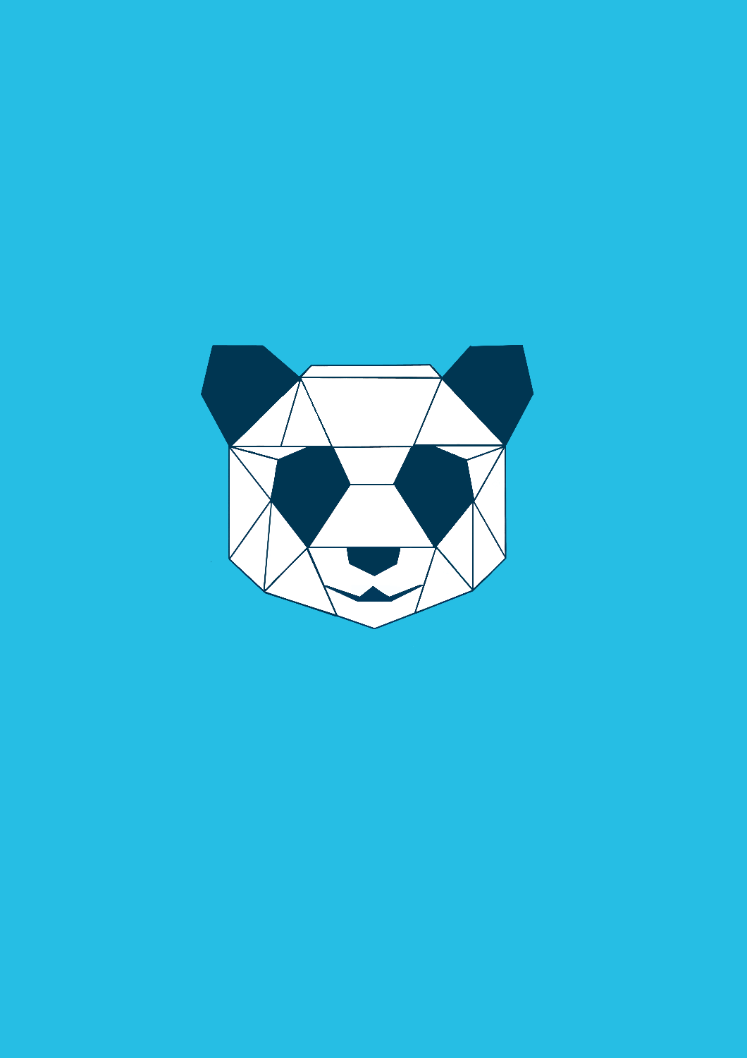 "PANDA " - HALF SLEEVE T-SHIRT'S