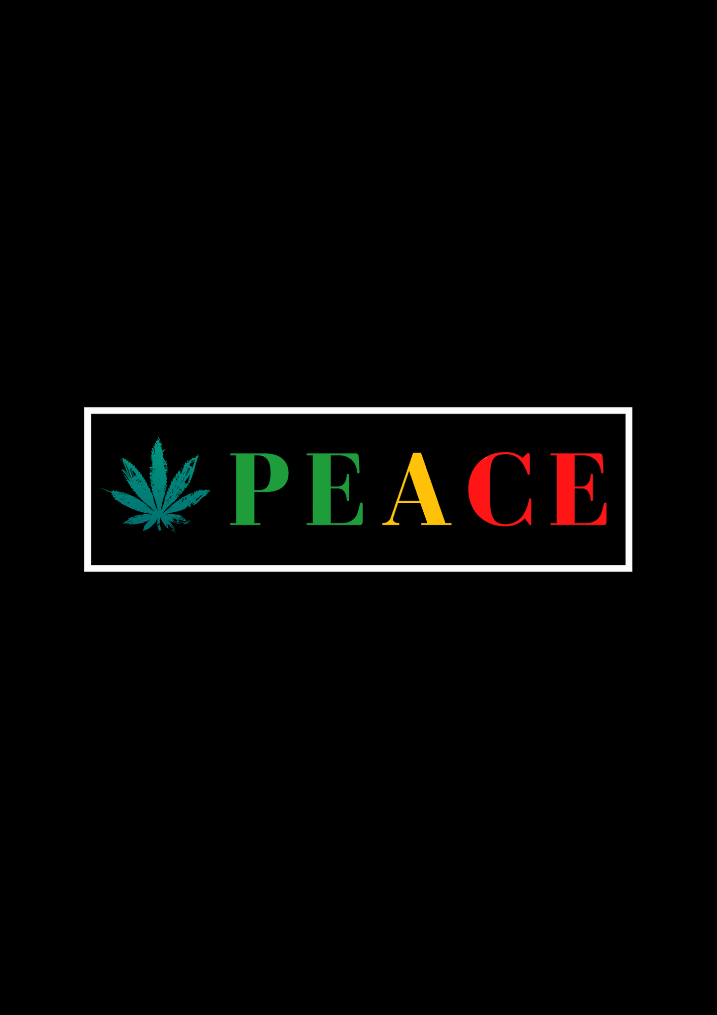 "PEACE"- HALF-SLEEVE T-SHIRTS.