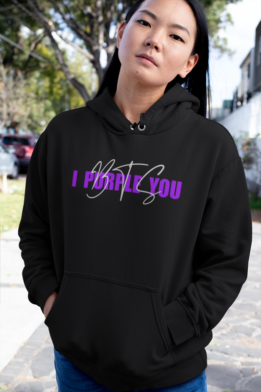 I PURPLE YOU : BTS - WINTER HOODIES BLACK