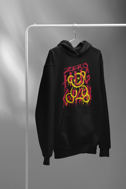 Zero Hug Given: Aesthetic - WINTER HOODIES BLACK