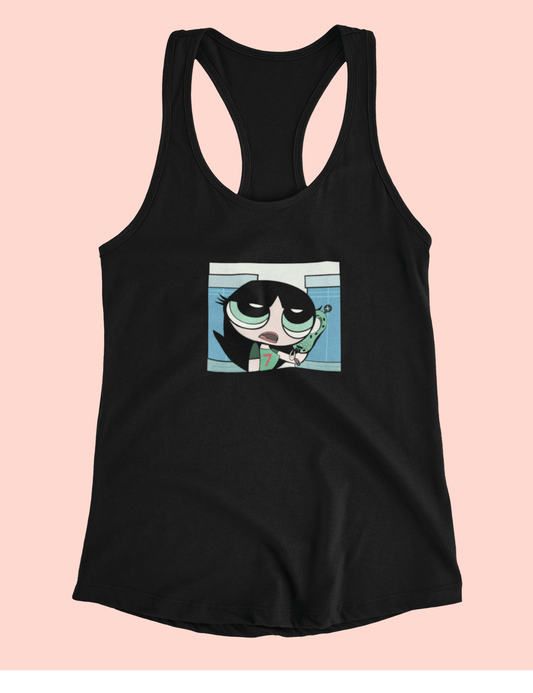 Powerpuff Girls : Buttercup Tank Tops