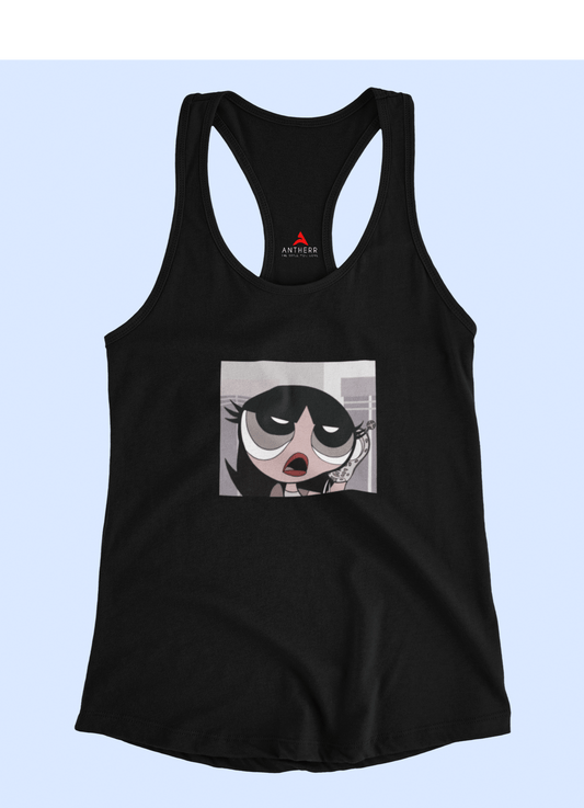 POWERPUFF GIRLS : Buttercup Drama Tank Tops
