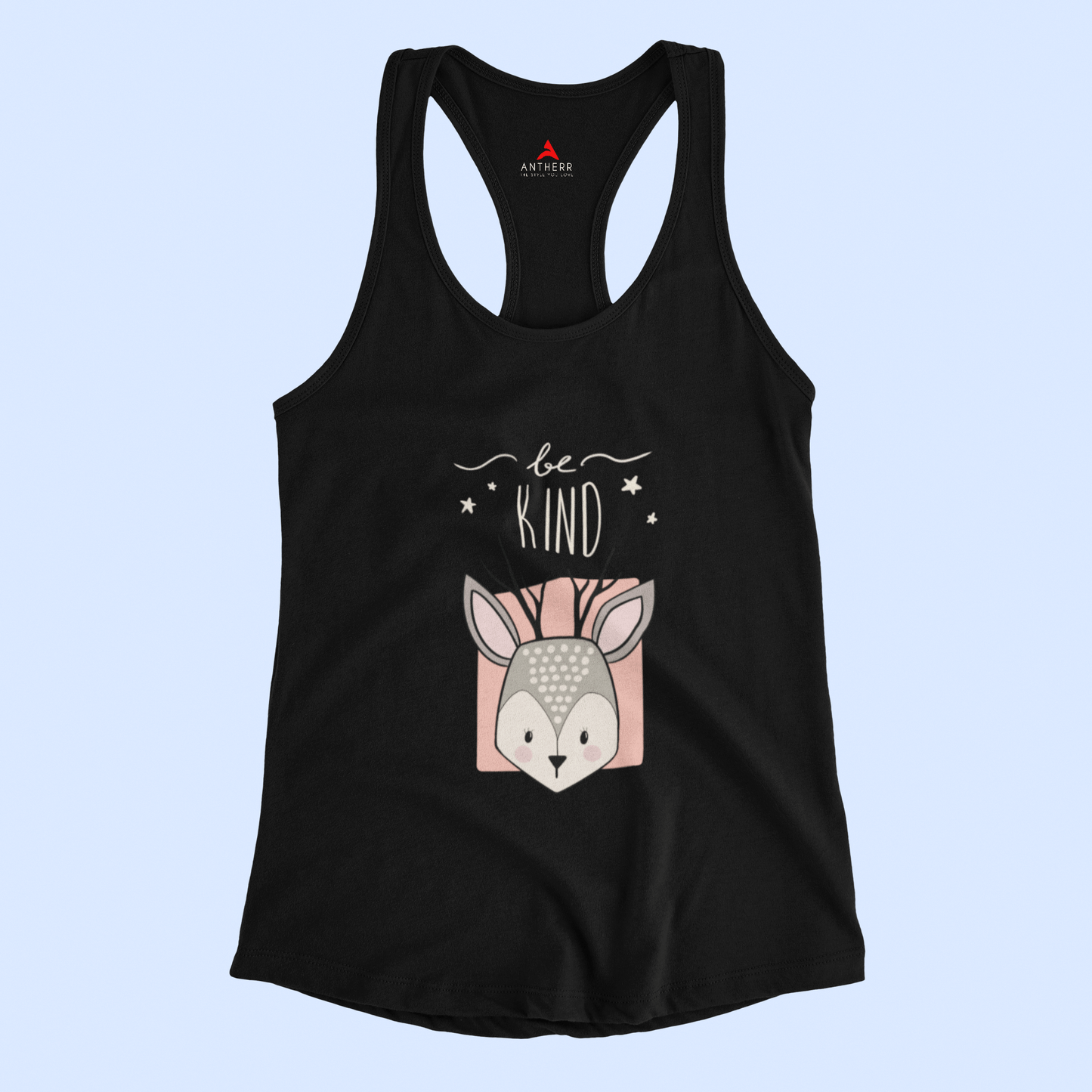 "BE KIND" - Tank Tops BLACK