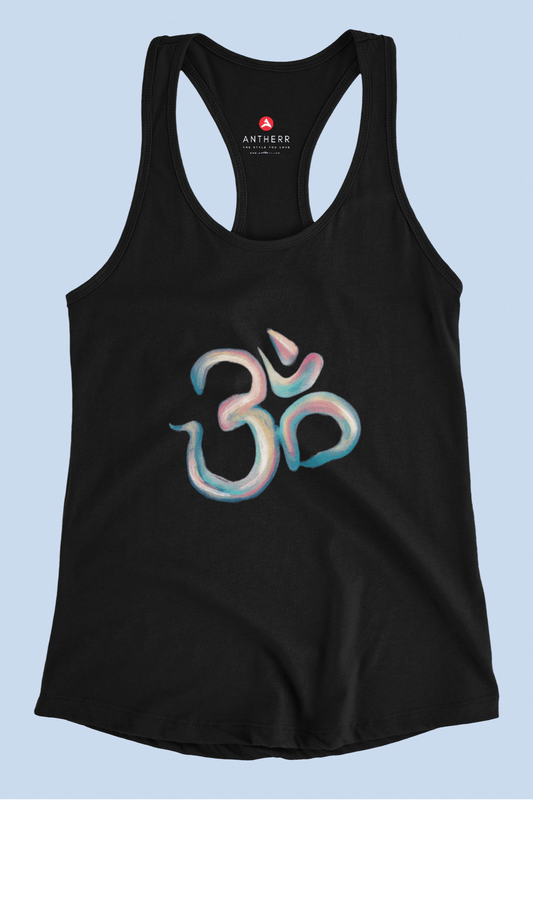 OM SYMBOL (ॐ) : Tank Tops